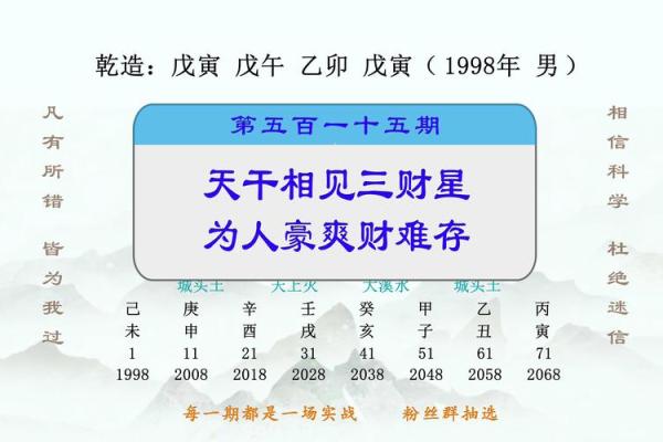 地支中的财官印组合及其影响