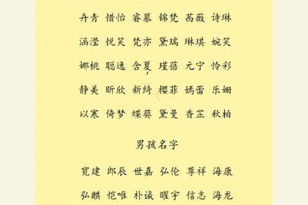 悦耳动听，为新生女宝宝挑选美好名字