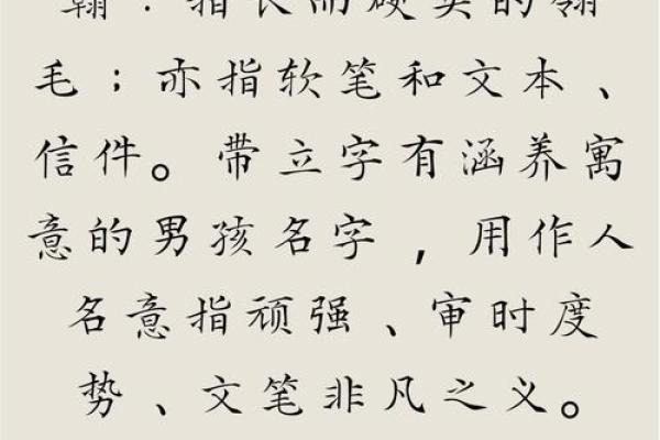 立字为公司命名的独特魅力与意义分析