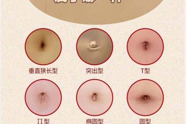 腹心之镜：揭秘肚脐面相的神秘解读