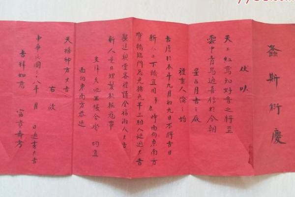 结婚生辰八字格式的规范与实践