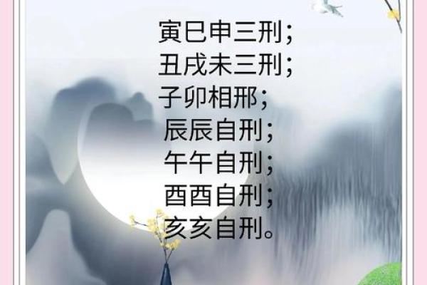 地支相刑图解详解：如何看待四柱命理