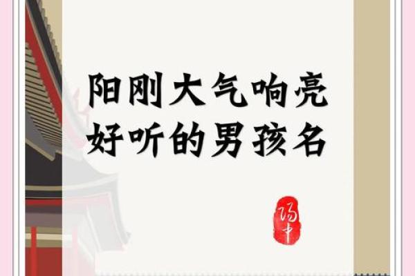 阳刚男孩名字推荐，彰显力量与勇气的选择