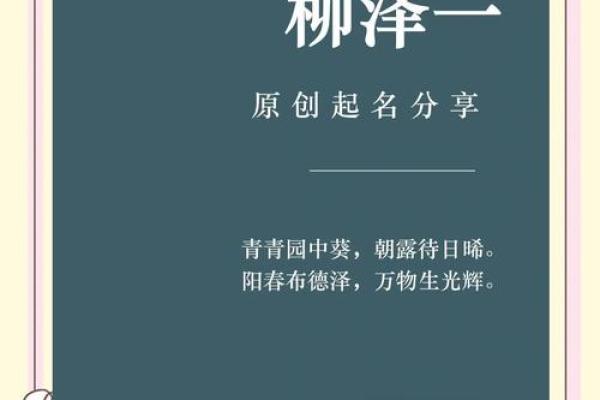 翰墨书香：探寻男孩名字中的文学气恿