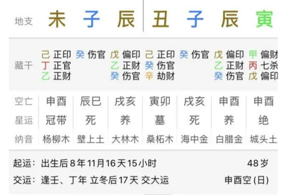 生辰八字在个人运势中的重要性