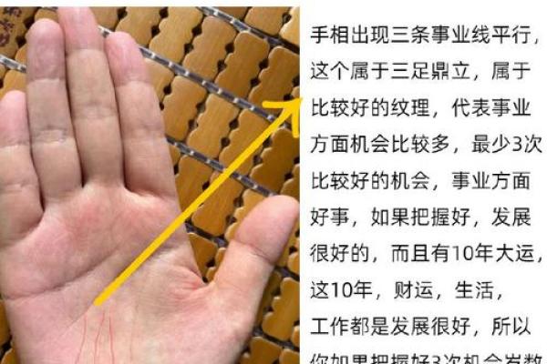 事业运亨通，手相暗示你的人生巅峰