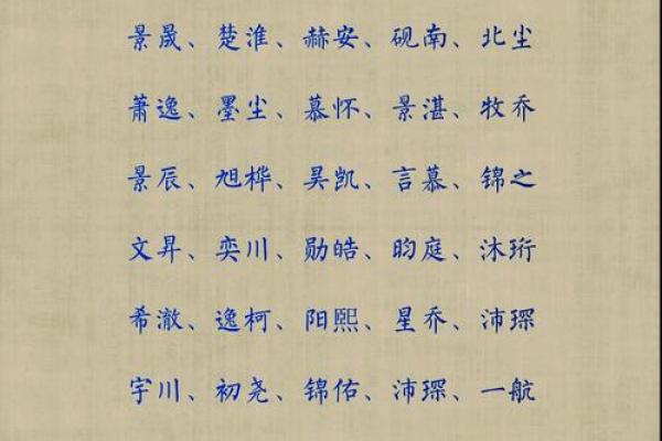 温润如玉宝宝名精选