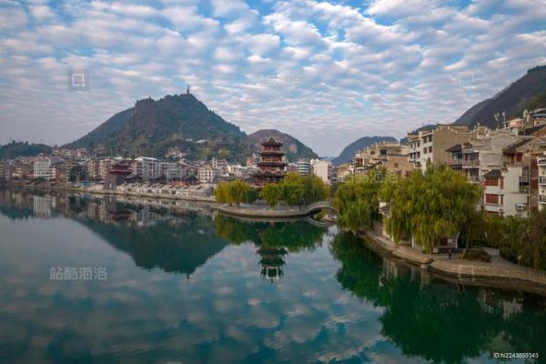 航拍揭秘：高州风水布局，探寻千年古镇的神秘力量