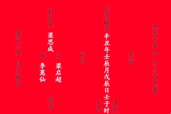 八字合婚：最佳结婚日的秘诀