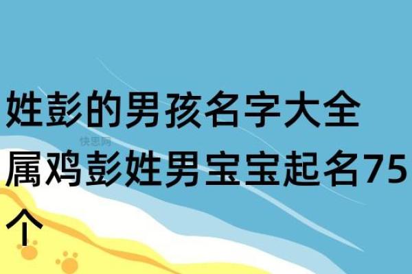 鸡宝宝男孩儿名字创意集