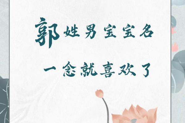郭氏宝宝取名宝典：精选寓意美好名字