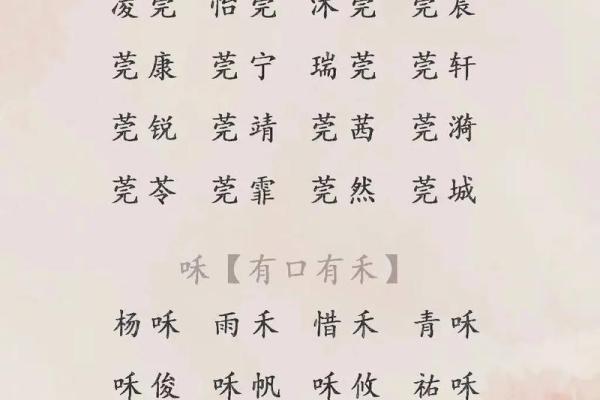 吴氏萌宝取名集