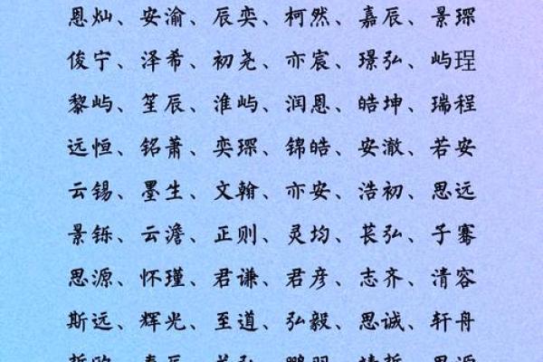 挑选独特有意义的男孩名字：如何赋予名字深厚的文化底蕴？