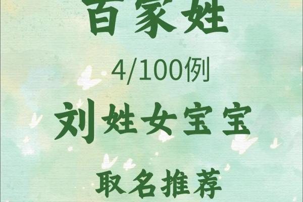 刘氏女宝宝名字寓意美好