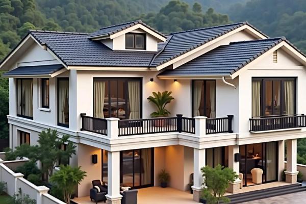 农村自建风水宝地，最佳住宅典范