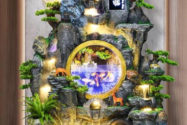 揭秘风水宝地：假山小溪布局，家居财运亨通