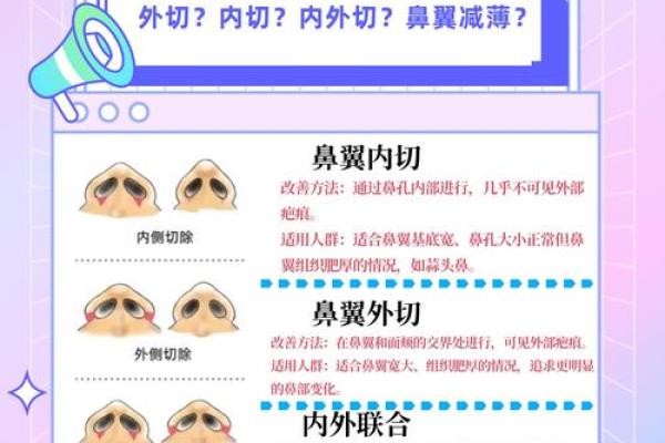 鼻翼窄显内敛