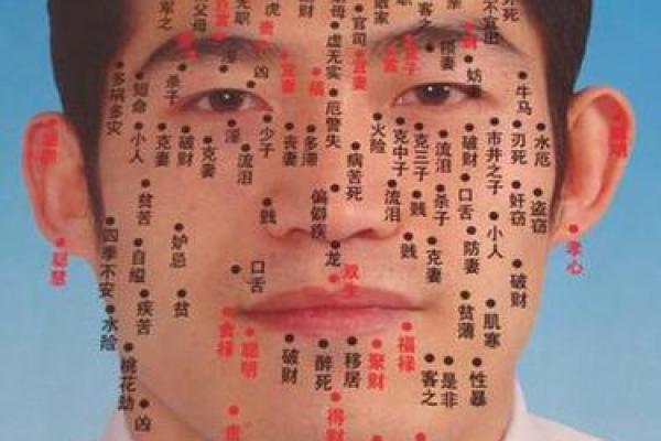 面相痣相：揭秘痣男子的命运奥秘