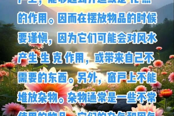 风水禁忌：家居布局中哪些物品绝不能摆放？