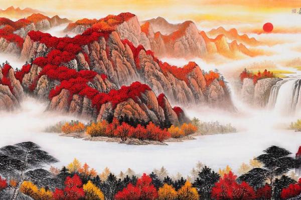 家中摆设风水画，招财旺运必备神器！