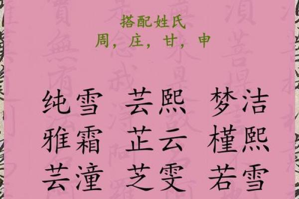 金马女宝宝名字雅选 金马女宝宝名字雅选