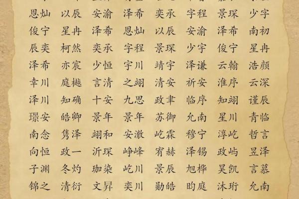 江山如画，男宝宝名字精选