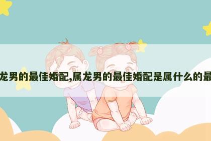 属龙男的最佳婚配,属龙男的最佳婚配是属什么的最好