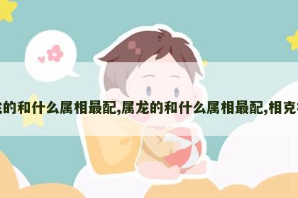 属龙的和什么属相最配,属龙的和什么属相最配,相克相冲