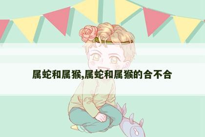 属蛇和属猴,属蛇和属猴的合不合