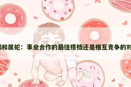 属猴和属蛇：事业合作的最佳搭档还是相互竞争的对手？