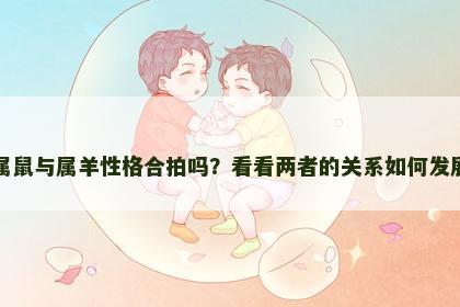 属鼠与属羊性格合拍吗？看看两者的关系如何发展