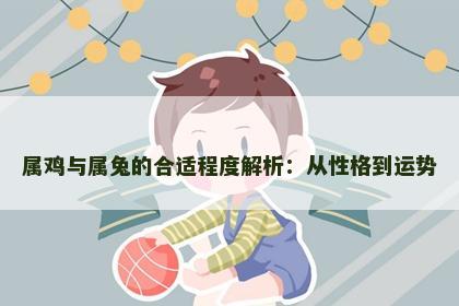 属鸡与属兔的合适程度解析：从性格到运势