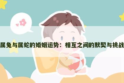 属兔与属蛇的婚姻运势：相互之间的默契与挑战