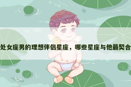 处女座男的理想伴侣星座，哪些星座与他最契合