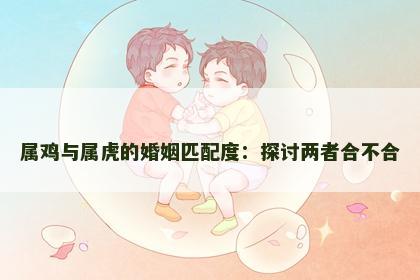 属鸡与属虎的婚姻匹配度：探讨两者合不合
