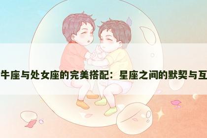 金牛座与处女座的完美搭配：星座之间的默契与互补