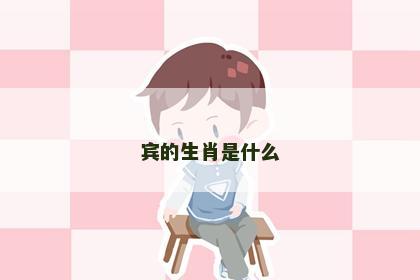 宾的生肖是什么