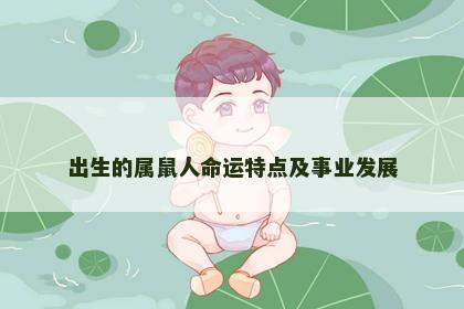 出生的属鼠人命运特点及事业发展