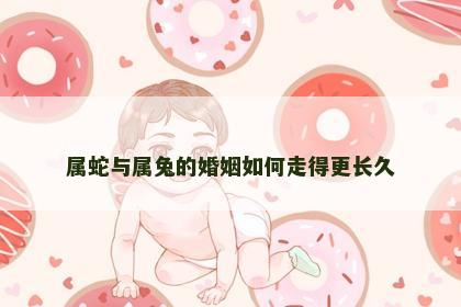 属蛇与属兔的婚姻如何走得更长久