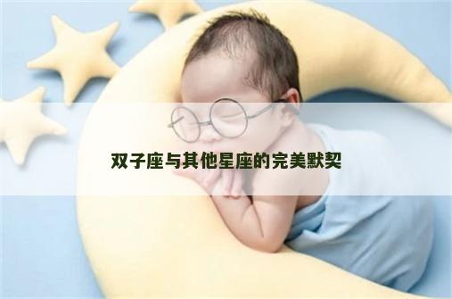 双子座与其他星座的完美默契