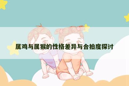 属鸡与属猴的性格差异与合拍度探讨
