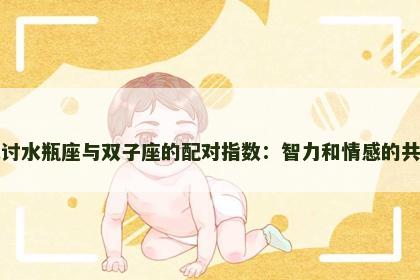 探讨水瓶座与双子座的配对指数：智力和情感的共鸣