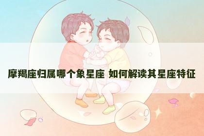 摩羯座归属哪个象星座 如何解读其星座特征