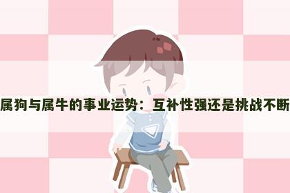 属狗与属牛的事业运势：互补性强还是挑战不断